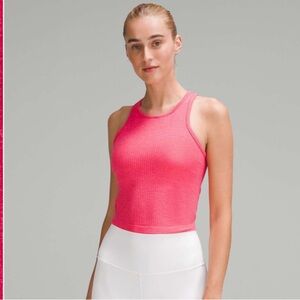 Ebb to Street Cropped Racerback Tank Top